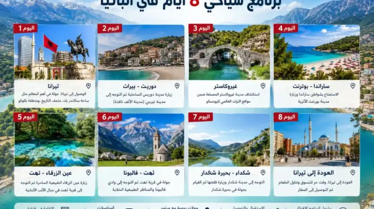 برنامج سياحي في البانيا للعوائل